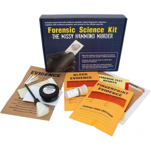  Crime Scene Forensic Science Kit: Solve the Missy Hammond Murder