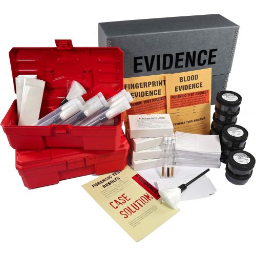  [아마존베스트]Crime Scene Forensic Science Mega Kit: The Missy Hammond Case - 40-Student Pack