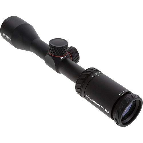  Crimson Trace Brushline Pro Riflescope with Lightweight Solid Construction, Scope Caps and Lens Cloth for Hunting, Shooting and Outdoor