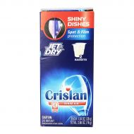 Crislan Finish Jet-Dry Solid Rinse Aid, 2.68 oz, 2 Baskets, Dishwasher Rinse Agent & Drying Agent