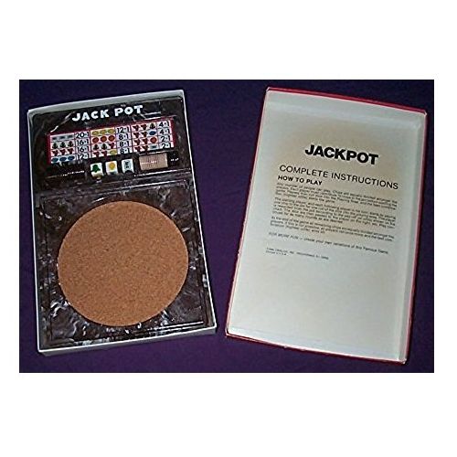  Crisloid 1980 JACKPOT Dice Game with Rolling Pit