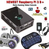Crisp Concept Inc. Raspberry Pi 3 Model B+ (B Plus) based retropie retro games emulation system - 32GB edition