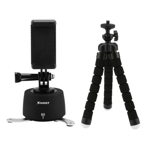  Crispsound Tripod Head Set 360 Degrees Time Lapse Headphone for Camera