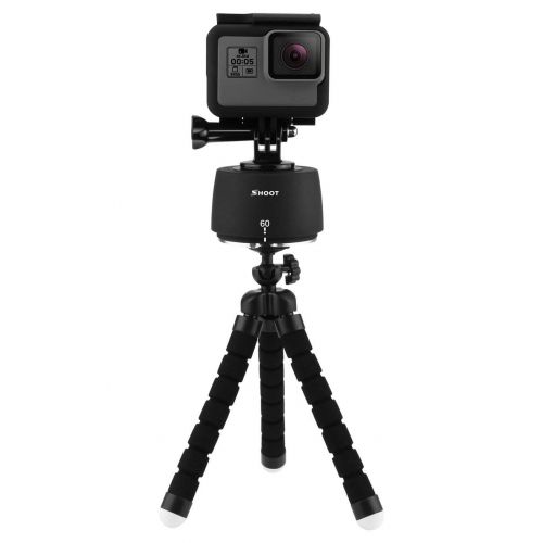  Crispsound Tripod Head Set 360 Degrees Time Lapse Headphone for Camera