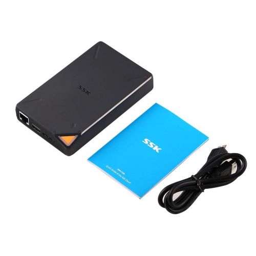  Crispsound SSK SSM F200 Portable USB3.0 Smart WiFi Storage 1TB Built-in 2.5inch Storage 300Mbps Remote Access APP Operation for iOS