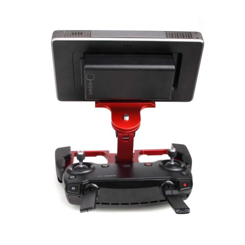  Crispsound Aluminum Monitor Stand Holder Bracket Mount for DJI Mavic Pro Air Remote Controller Mobile Phone Tablet Holder