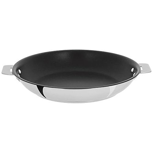 Cristel Multiply Stainless Steel Non-Stick 11 Inch Frying Pan