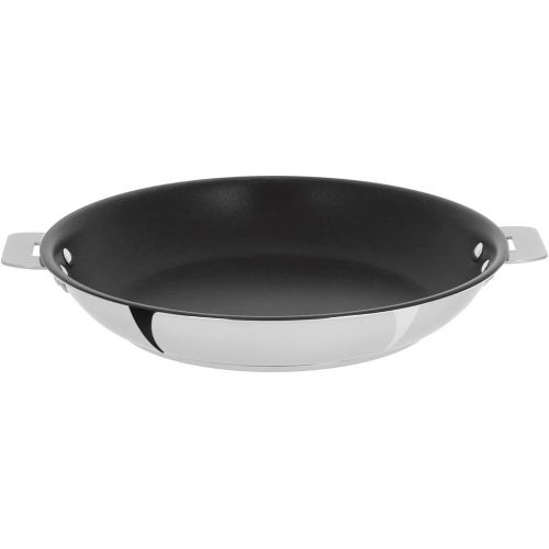  Cristel Multiply Stainless Steel Non-Stick 11 Inch Frying Pan