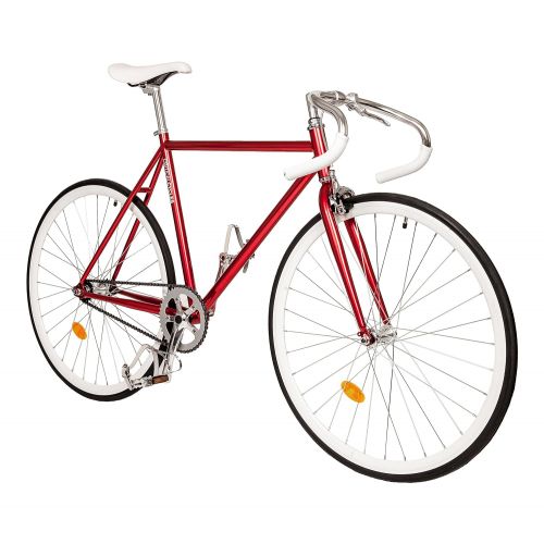  Critical Cycles Classic Fixed-Gear Single-Speed Bike with Pista Drop Bars