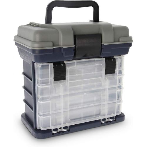  [아마존베스트]Croch Fishing Tackle Case with 4 Storage Box for Fishing Accessories