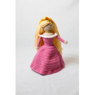 /CrochetForPlay Aurora: princess doll | princess toy | sleeping beauty doll | aurora doll | faceless doll | crochet for play | gift for a girl