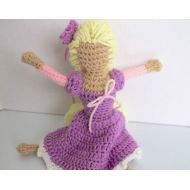 CrochetForPlay Rapunzel: princess doll | rapunzel doll | tangled | rapunzel toy | faceless doll | crochet for play | custom doll | gift for a girl