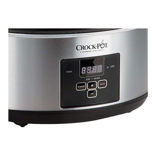 크록팟 Crock-Pot Programmable Cook & Carry 7 Quart Slow Cooker