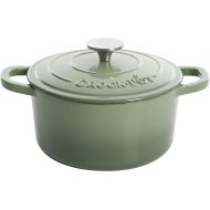 Crock-Pot Artisan Round Enameled Cast Iron Dutch Oven, 7-Quart, Pistachio Green