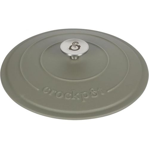 크록팟 Crock Pot Artisan 5-Quart Round Dutch Oven - Matte Green