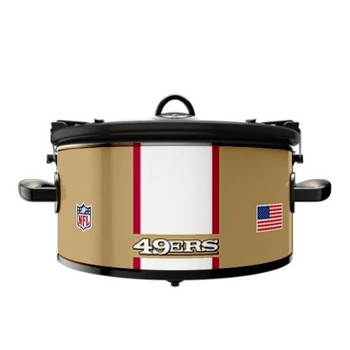 크록팟 Crock-Pot Official NFL Crock-pot Cook & Carry 6 Quart Slow Cooker - San Francisco 49ers