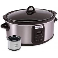 [아마존 핫딜] [아마존핫딜]CROCK-POT Crock-Pot SCCPVS703-S 7-Quart Programmable Slow Cooker with Little Dipper Warmer, 6