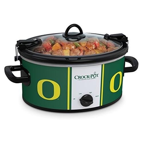 크록팟 [아마존베스트]Crock-Pot Oregon Ducks Collegiate 6-Quart Cook & Carry Slow Cooker