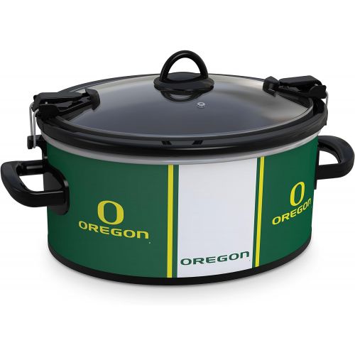 크록팟 [아마존베스트]Crock-Pot Oregon Ducks Collegiate 6-Quart Cook & Carry Slow Cooker