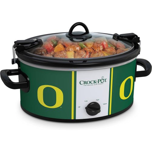 크록팟 [아마존베스트]Crock-Pot Oregon Ducks Collegiate 6-Quart Cook & Carry Slow Cooker