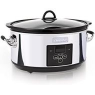 [아마존베스트]Crock-Pot Crock-pot 7 Quart Programmable Slow Cooker with Digital Countdown Timer|Polished Platinum