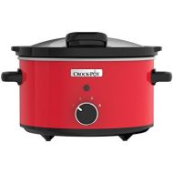 [아마존베스트]Crock-Pot Crock Pot CSC037 Red 3.5L Hinge Lid Stoneware 220/240 volt 50Hz (Will not Work in USA)