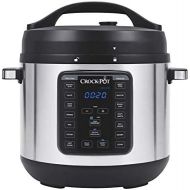 [아마존베스트]Crock-Pot 8-Quart Multi-Use XL Express Crock Programmable Slow Cooker and Pressure Cooker with Manual Pressure, Boil & Simmer, Stainless Steel |  Exclusive