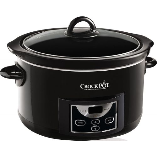 크록팟 [아마존베스트]Crock-Pot SCCPRC507B 4.7 L 5Q Slow Cooker 220-240 Volts 50Hz Export Only