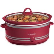 [아마존베스트]Crock-Pot B002IEOGYC SCV702 7-Quart Manual Slow Cooker with Travel Bag, Red