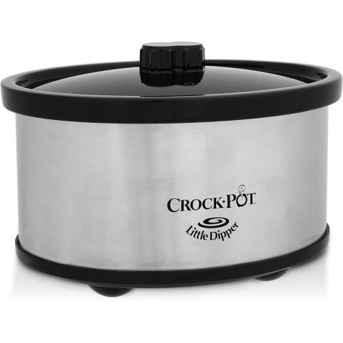 크록팟 [아마존베스트]Crock-Pot 6 Qt. Programmable Slow Cooker with Little Dipper Warmer