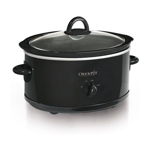 크록팟 [아마존베스트]Crock-Pot 7-Quart Manual Slow Cooker Black