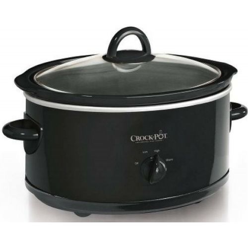 크록팟 [아마존베스트]Crock-Pot 7-Quart Manual Slow Cooker Black