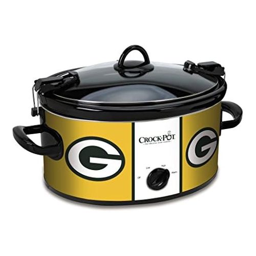 크록팟 [아마존베스트]CROCK-POT Crock-Pot Green Bay Packers NFL 6-Quart Cook & Carry Slow Cooker