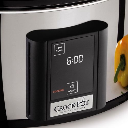 크록팟 [아마존베스트]Crock-Pot 6.5-Quart, Programmable Touchscreen Slow Cooker, Silver, SCVT650-PS