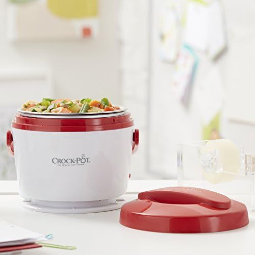 크록팟 [아마존베스트]CROCK-POT Crock-Pot Lunch Crock Food Warmer, Red