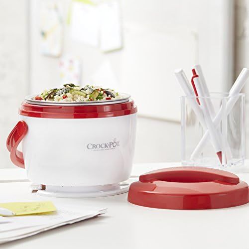 크록팟 [아마존베스트]CROCK-POT Crock-Pot Lunch Crock Food Warmer, Red