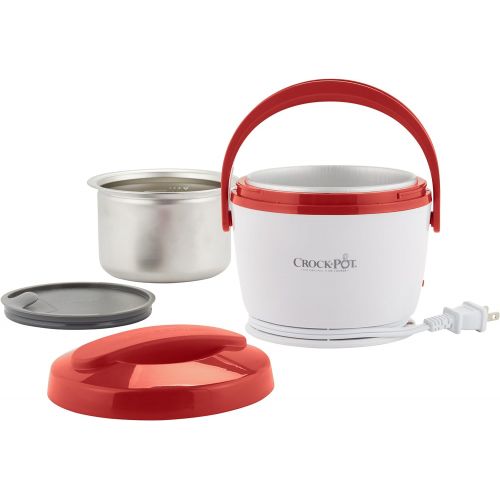 크록팟 [아마존베스트]CROCK-POT Crock-Pot Lunch Crock Food Warmer, Red