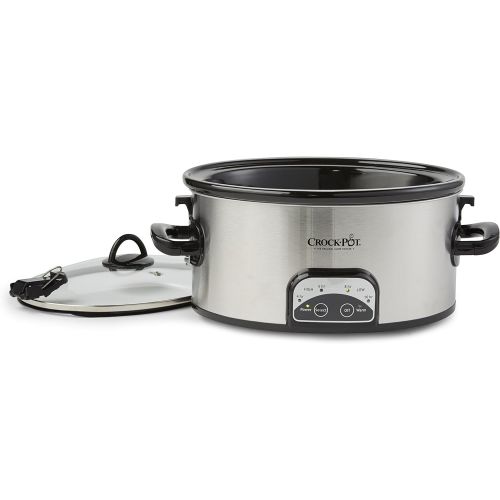 크록팟 [아마존베스트]CROCK-POT Crock-Pot SCCPVL605-S, 6 Qt, Stainless