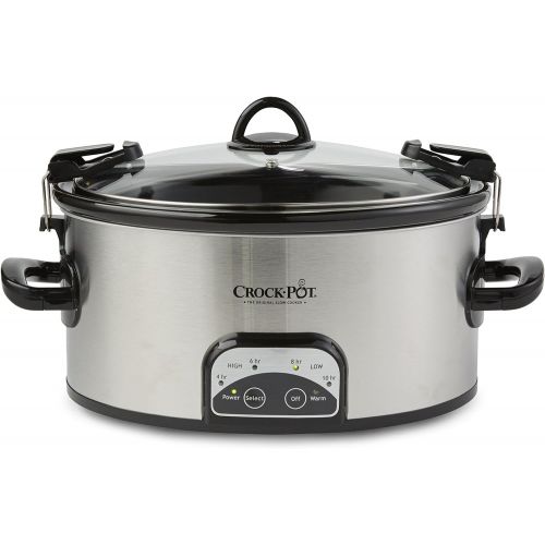 크록팟 [아마존베스트]CROCK-POT Crock-Pot SCCPVL605-S, 6 Qt, Stainless