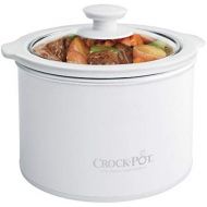 [아마존베스트]CROCK-POT Crock Pot 1 to 1/2 Quart Round Manual Slow Cooker, White (SCR151 WG)