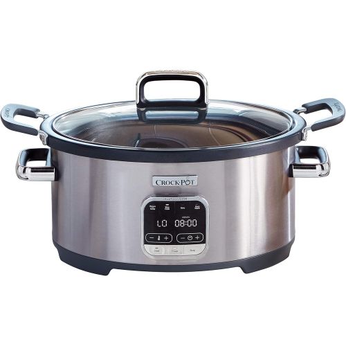 크록팟 [아마존베스트]CROCK-POT Crock-Pot SCCPVMC63-SJ 3-in-1 Multi-Cooker, Stainless Steel