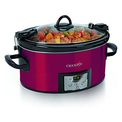 크록팟 [아마존베스트]CROCK-POT Crock-Pot SCCPVL610-R-A, 6 Qt, Red