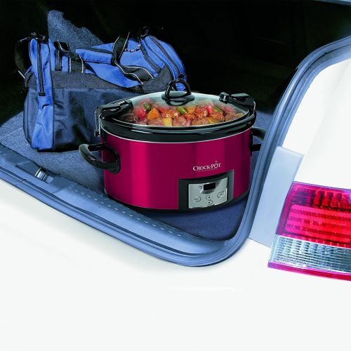 크록팟 [아마존베스트]CROCK-POT Crock-Pot SCCPVL610-R-A, 6 Qt, Red