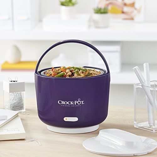 크록팟 [아마존베스트]CROCK-POT Crock-Pot 24-Ounce Lunch Crock Food Warmer, Deluxe Edition, Purple