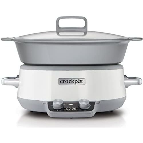 크록팟 Crock-Pot CSC027X 6 l DuraCeramic Saute Schongarer / Slow Cooker