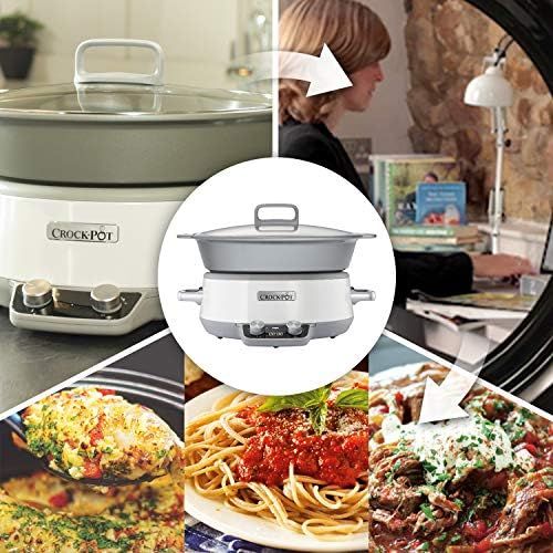 크록팟 Crock-Pot CSC027X 6 l DuraCeramic Saute Schongarer / Slow Cooker