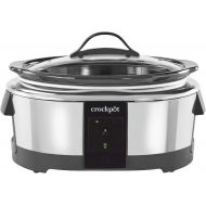 Crock-Pot Slow Cooker Works with Alexa 6-Quart Programmable Stainless Steel 2139005, A Certified for Humans Device