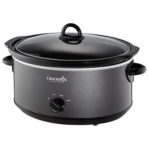  Crockpot SCV700-KC Crock Pot, 7 quarts, Charcoal