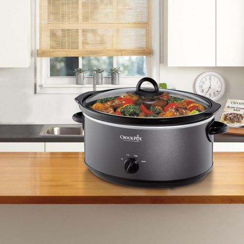  Crockpot SCV700-KC Crock Pot, 7 quarts, Charcoal