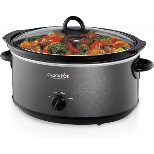  Crockpot SCV700-KC Crock Pot, 7 quarts, Charcoal